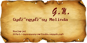 Gyöngyösy Melinda névjegykártya